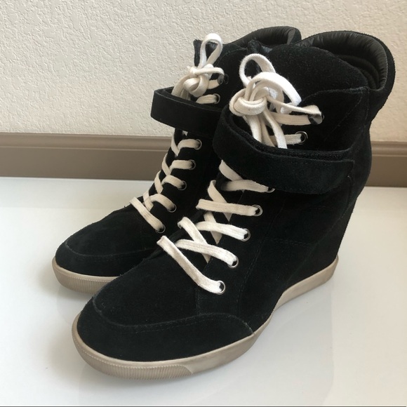 Steve Madden Sneaker Wedge size 9.5 - Discount Shipping! - Picture 3 of 5